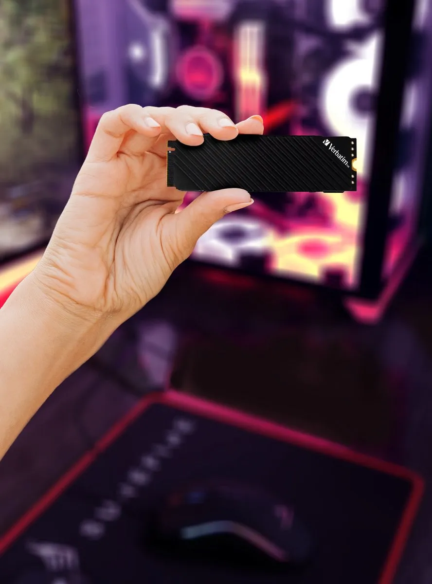 Verbatim Vi7000 1 TB NVMe/PCIe M.2 SSD 2280 harde schijf PCIe 4.0 x4 Retail 49367