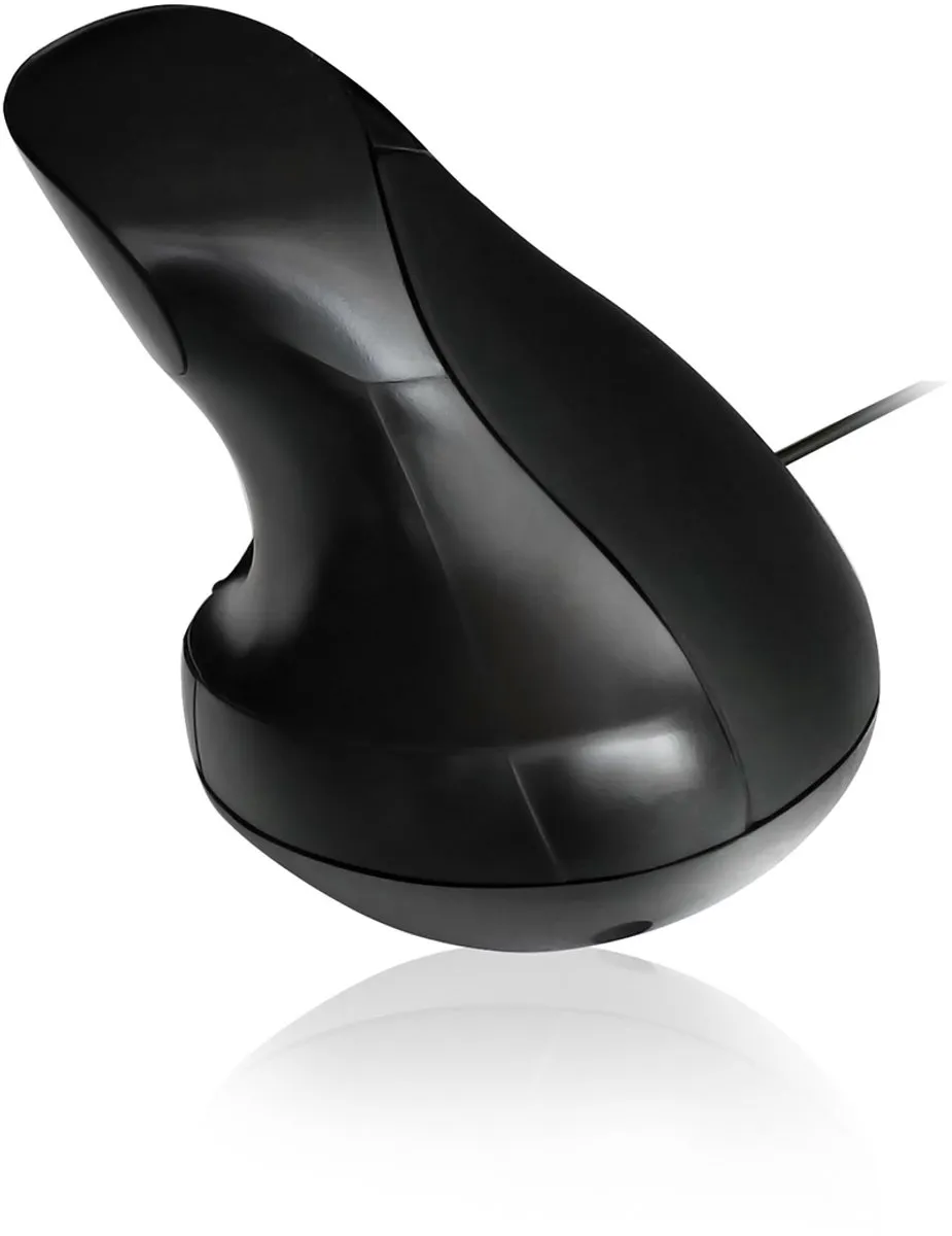 Ewent Optische Verticale Muis met Draad – Ergonomisch - 1000 DPI – 5 knoppen – EW3156