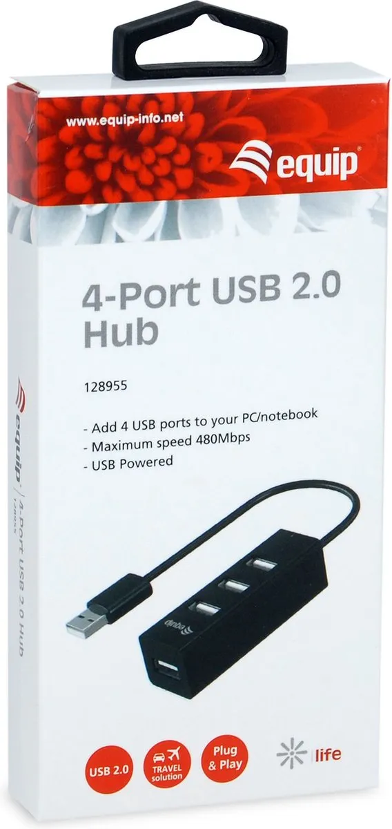 Equip 128955 Interface Hub USB 2.0