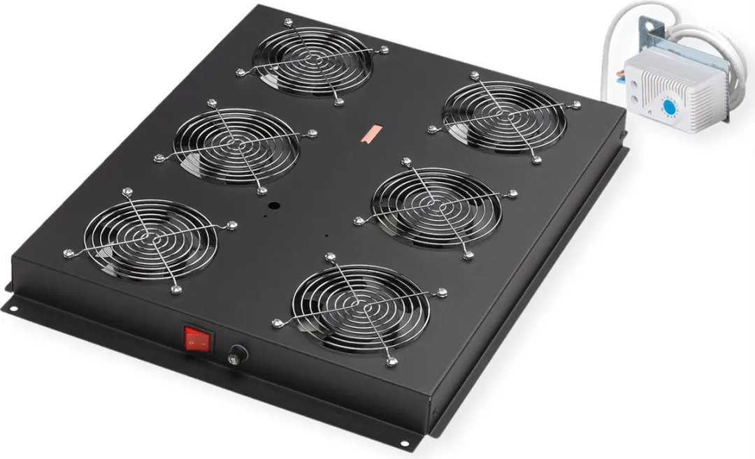 Roline 19-inch Dakventilatorunit 6 Ventilatoren