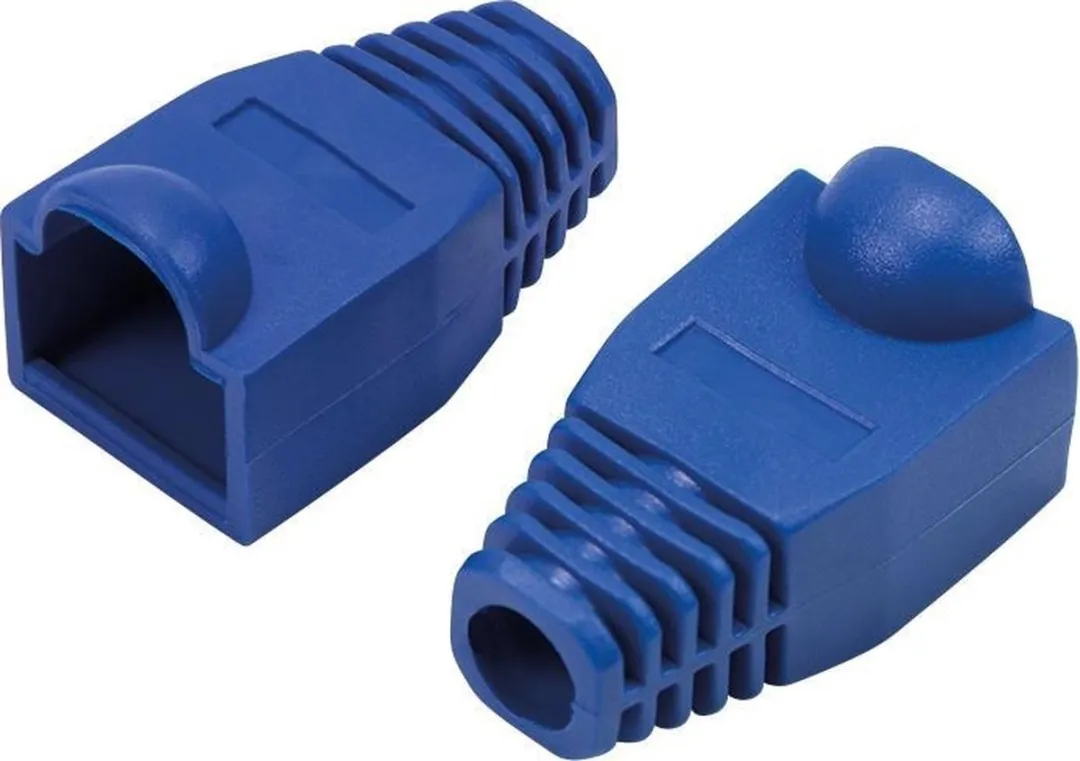 Logilink MP0066 Kabelbeschermer - Blauw - 50 Stuks