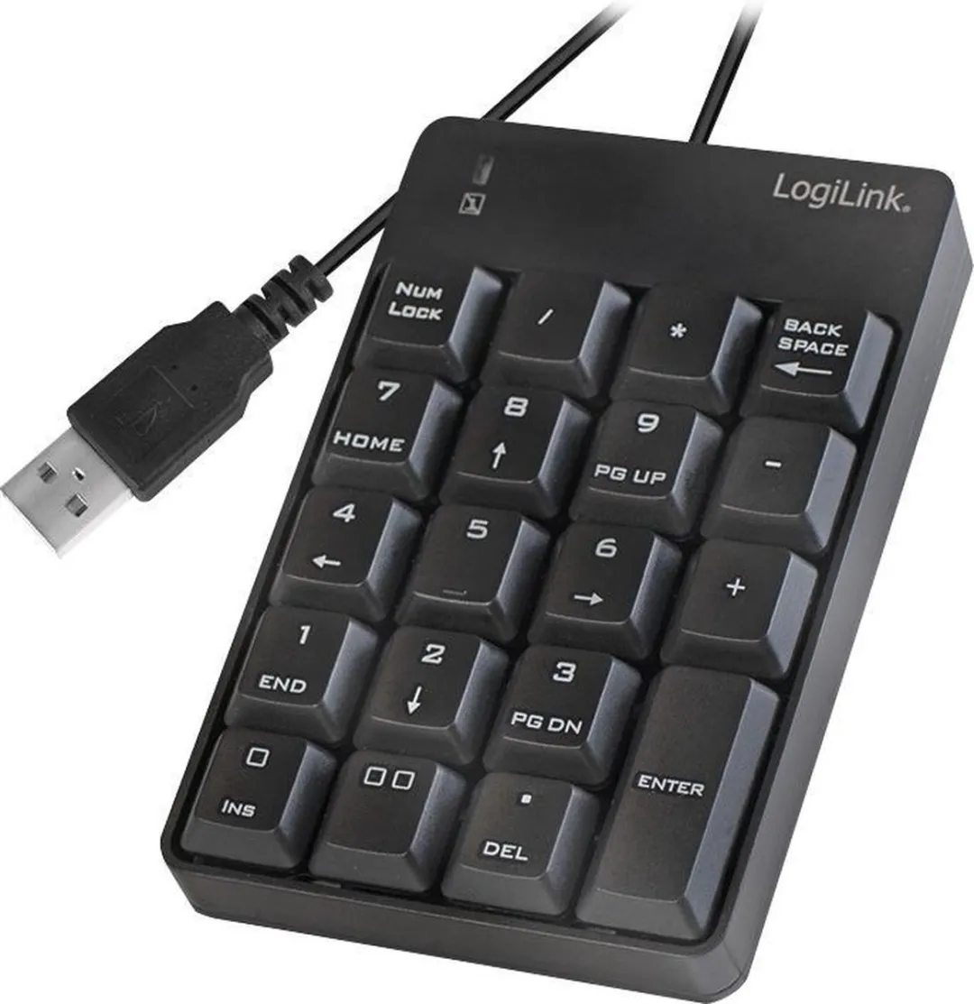 Logilink ID0184 Numeriek Toetsenbord - Zwart