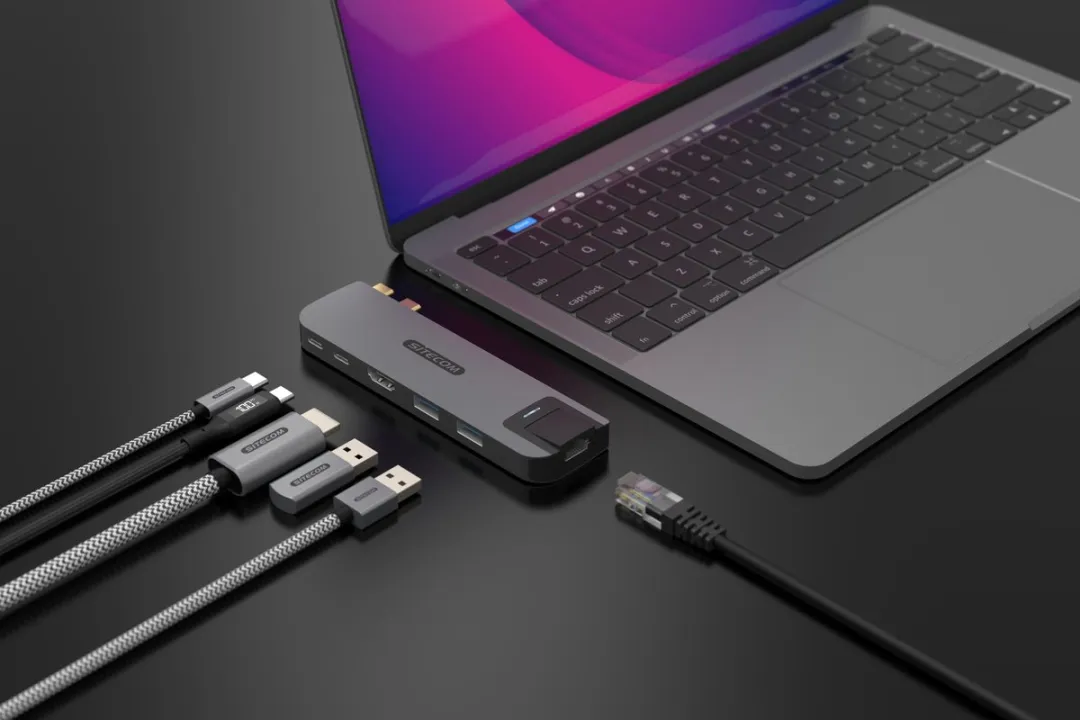 Sitecom AC-1001 Multiport Hub - 5x USB 3.0