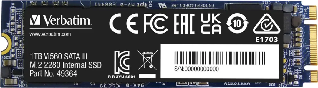 Verbatim Vi560 S3 1TB SSD - 49364