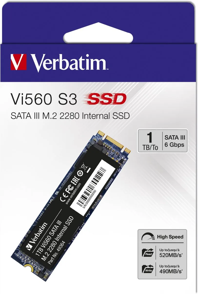 Verbatim Vi560 S3 1TB SSD - 49364
