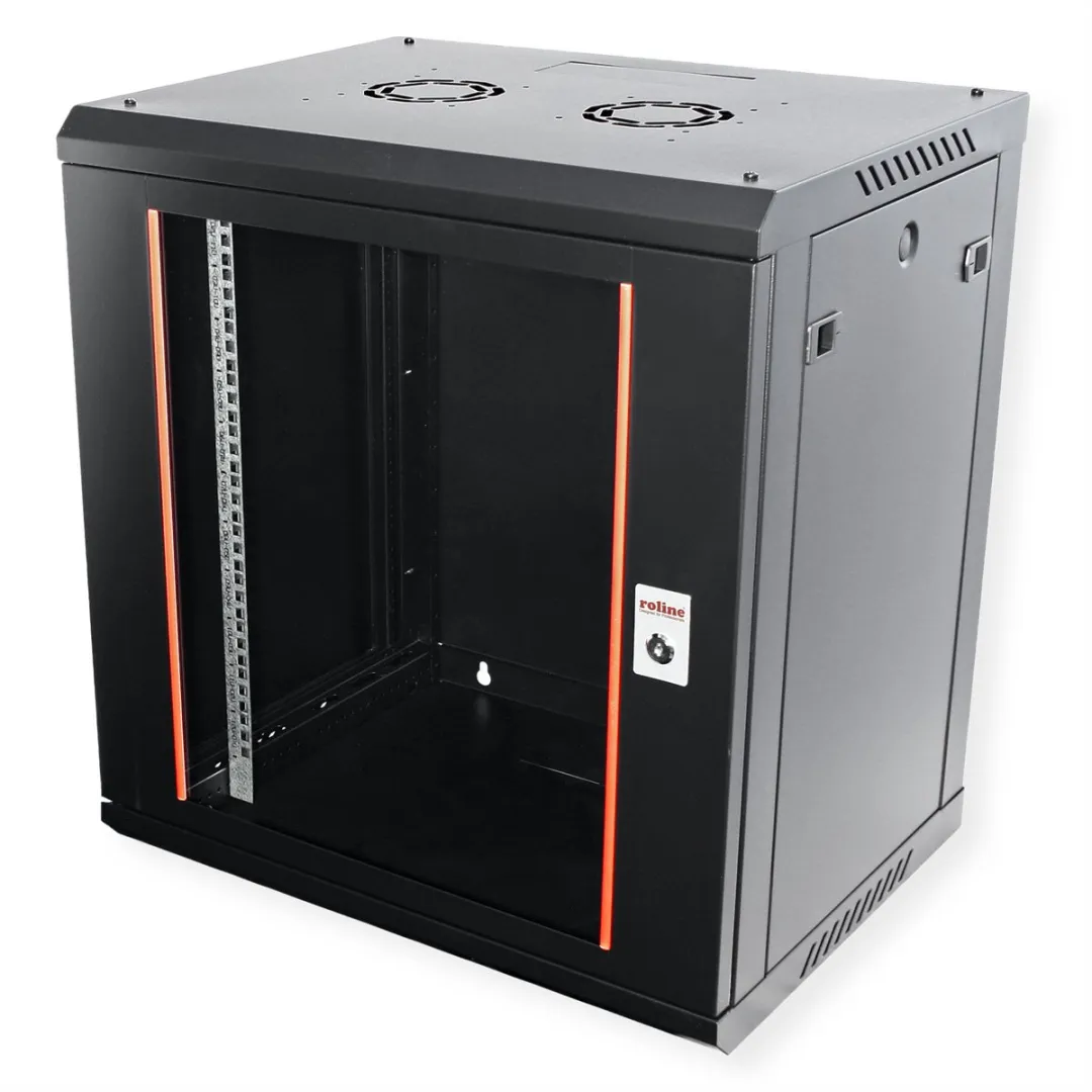 Roline 19" Wandbehuizing Basic Plus 12U - 600x450mm - Zwart