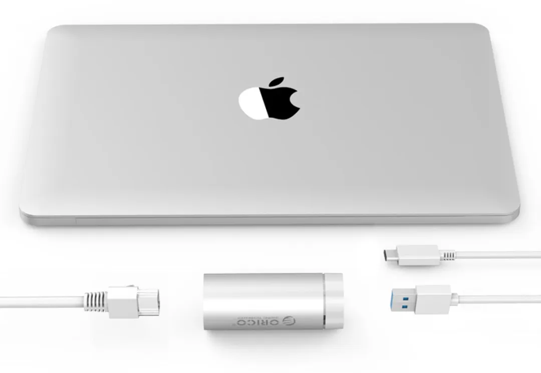 ORICO ORI-ARL-U3 USB3.0 naar Gigabit Ethernet Adapter - Zilver
