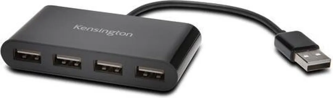 Kensington K39120EU USB 2.0 Hub 4 Poorten - Zwart