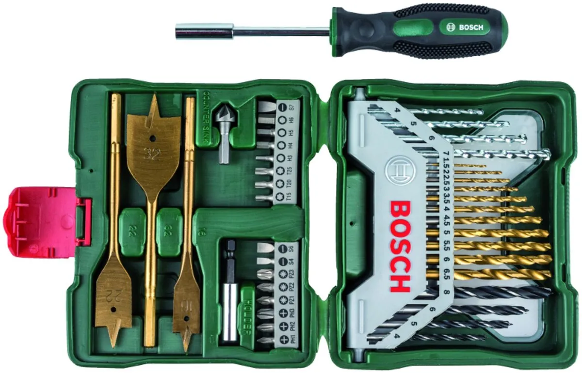 Bosch X-Line Titanium Plus Borenset 40-delig
