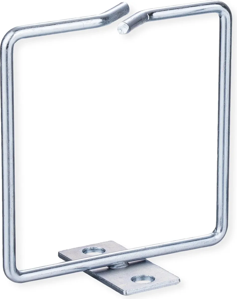 Roline Kabeloog 80x80mm Metaal - Zilver - afbeelding 2 van 4