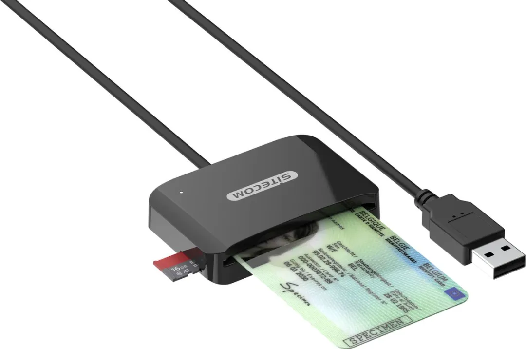 Sitecom MD-1001 USB ID Card Reader
