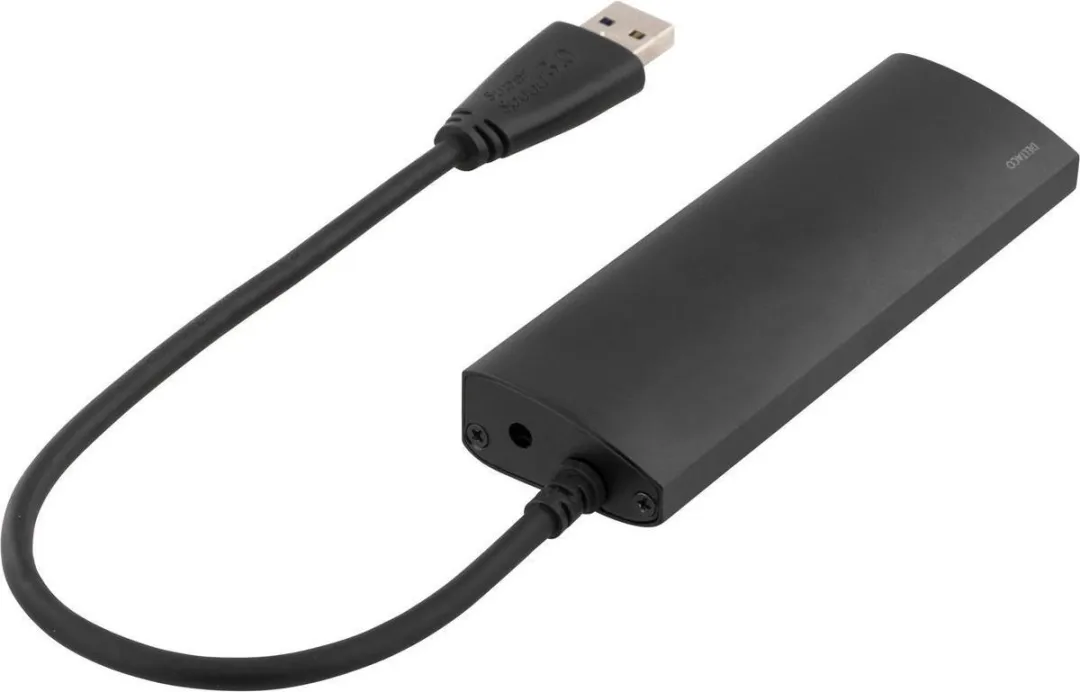 Deltaco UH-481 USB 3.0 Hub 4 Poorten - 30cm Kabel - Zwart