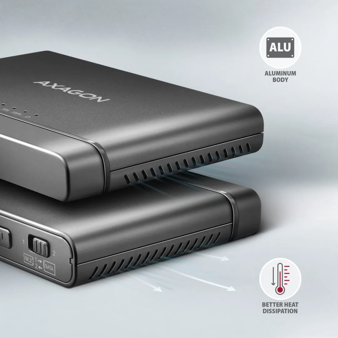 Axagon ADSA-CC USB-C 3.2 Gen 2 Dockingstation