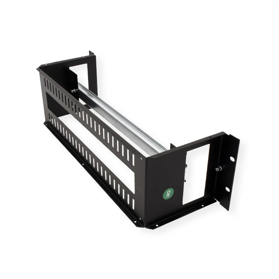 Roline 19-inch DIN-railsteun 3U 133x482x123mm - Zilver
