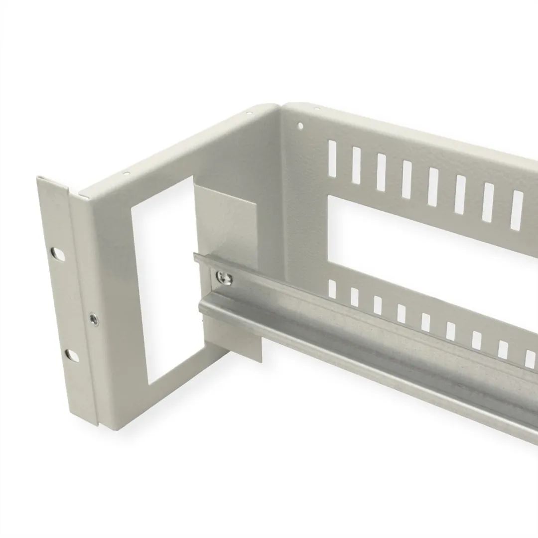 Roline 19-inch DIN-railsteun 3U 133x482x123mm - Zilver