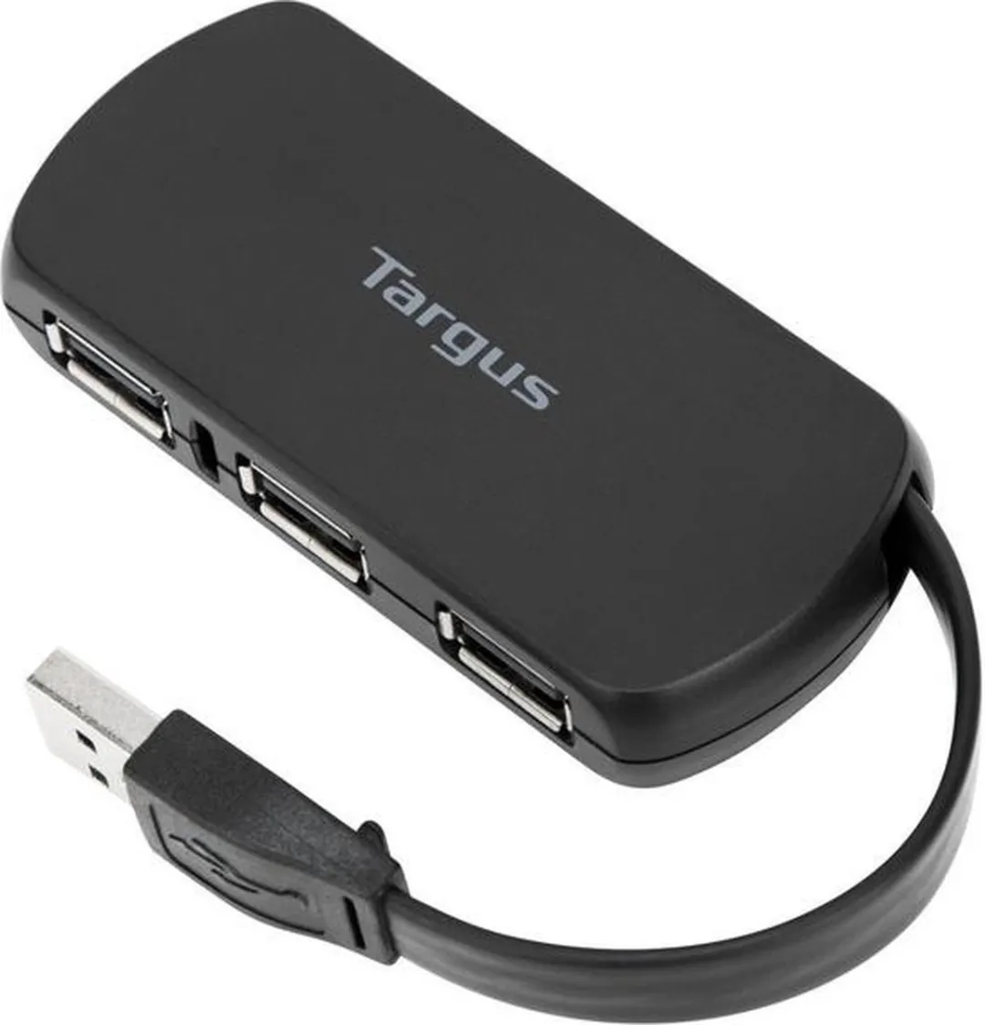 Targus ACH114EU USB 2.0 Hub - 4 Poorten - Zwart