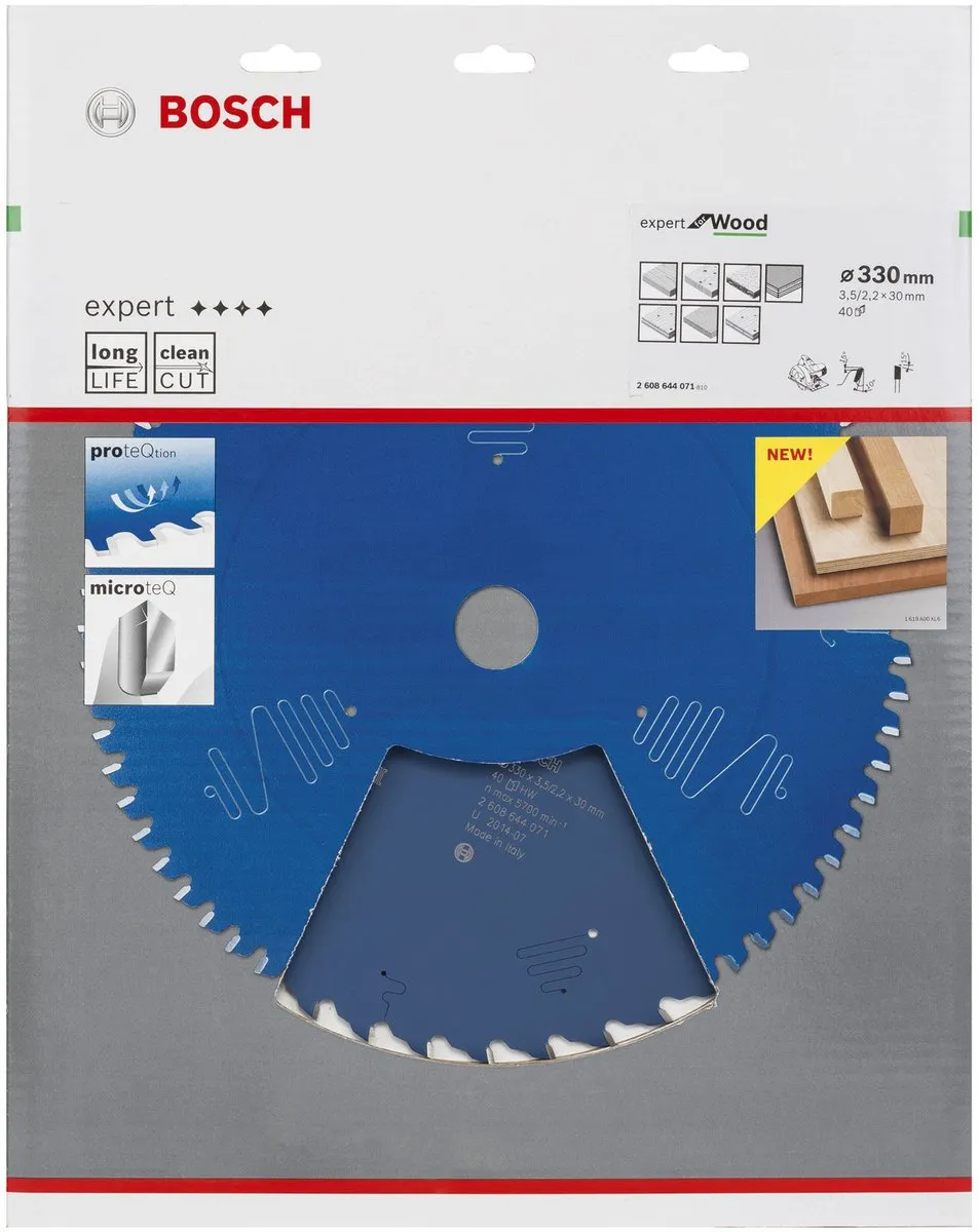 Bosch Expert for Wood Cirkelzaagblad 210mm - 30mm as - 1 Stuk