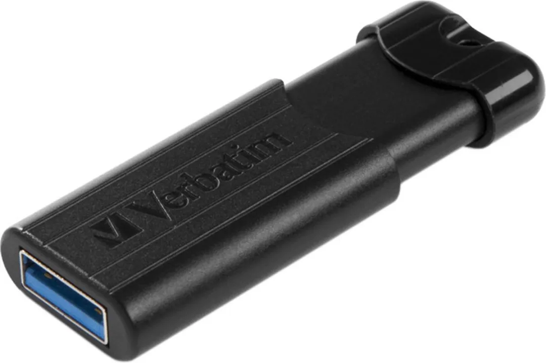 Verbatim PinStripe 3.0 49318 USB-Stick 64GB - Zwart