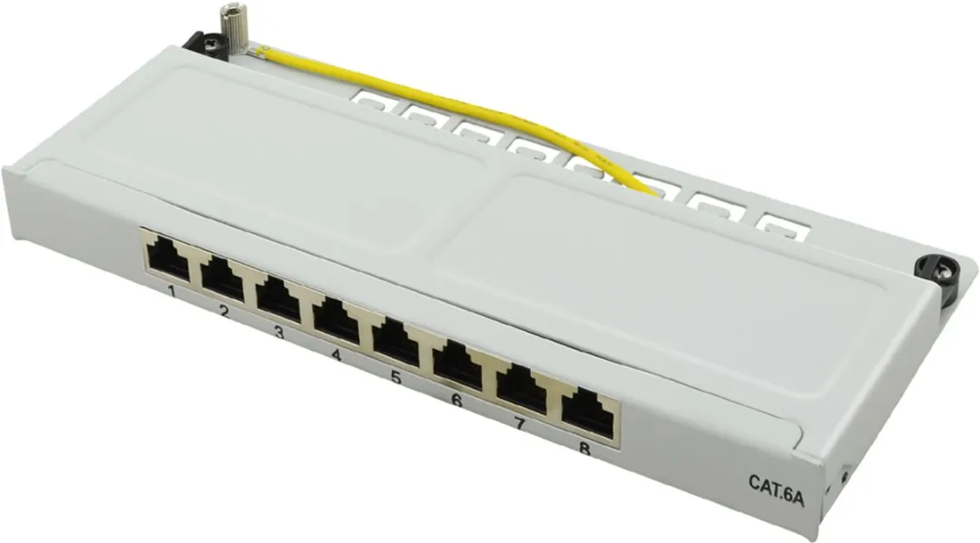 Logilink NP0064B Patch Paneel 0.5U - Zwart
