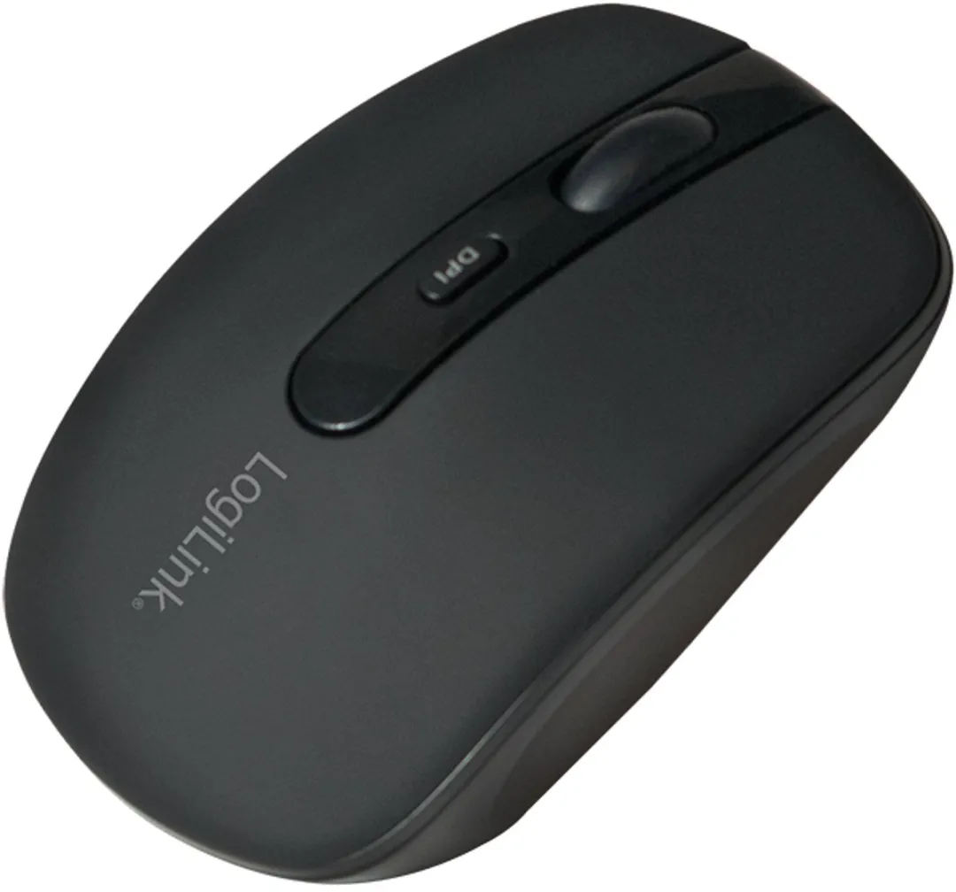 Logilink ID0078A Bluetooth Muis - 1600 DPI - Zwart