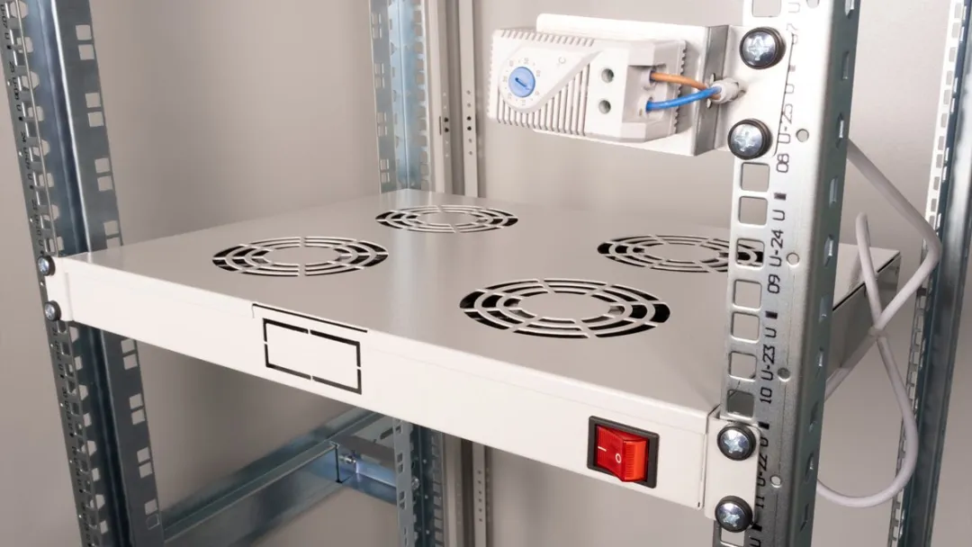 Roline 19-inch Ventilatorunit 4 Ventilatoren - Grijs - afbeelding 5 van 6