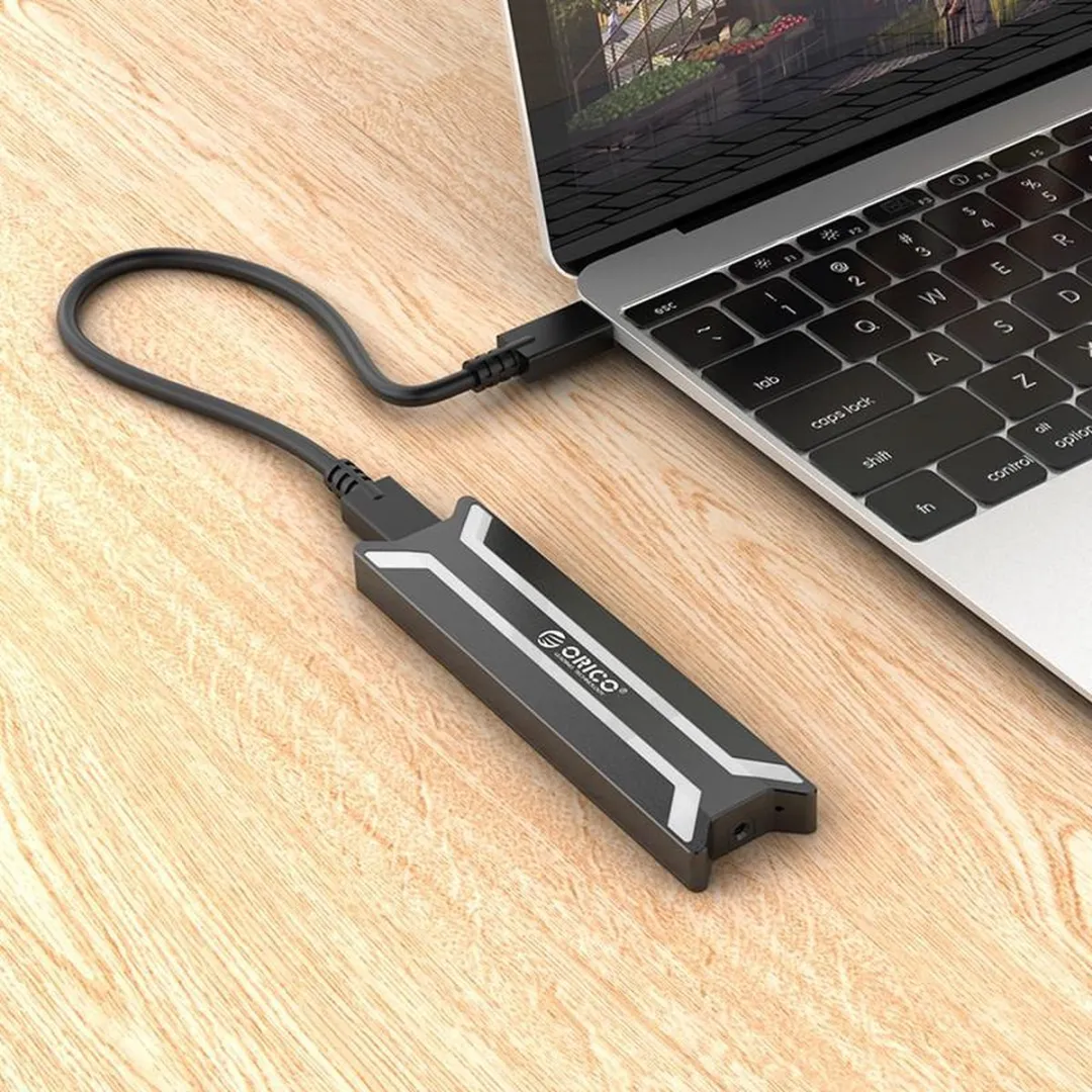 ORICO ORI-PBM2-C3-BK NVMe M.2 SSD Behuizing - USB 3.1 Gen2 10Gbps - Zwart