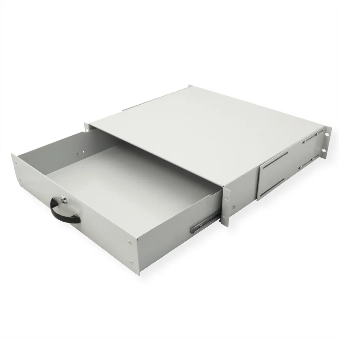 Roline 19-inch Toetsenbordlade 2U 400mm - Grijs - afbeelding 2 van 6