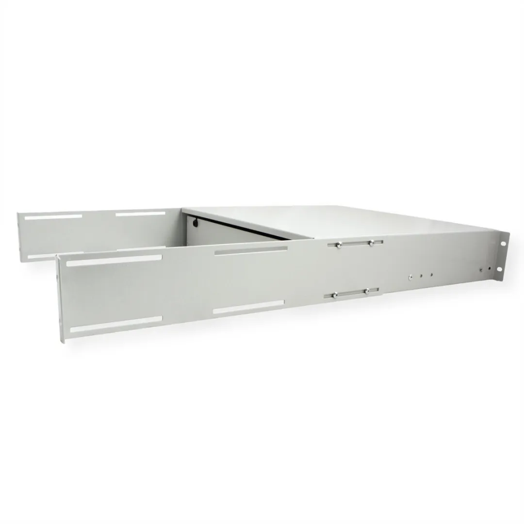 Roline 19-inch Toetsenbordlade 2U 400mm - Grijs - afbeelding 6 van 6