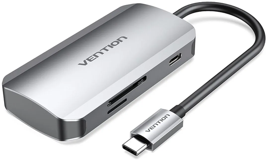 Vention USB Hub TNHHB Grijs