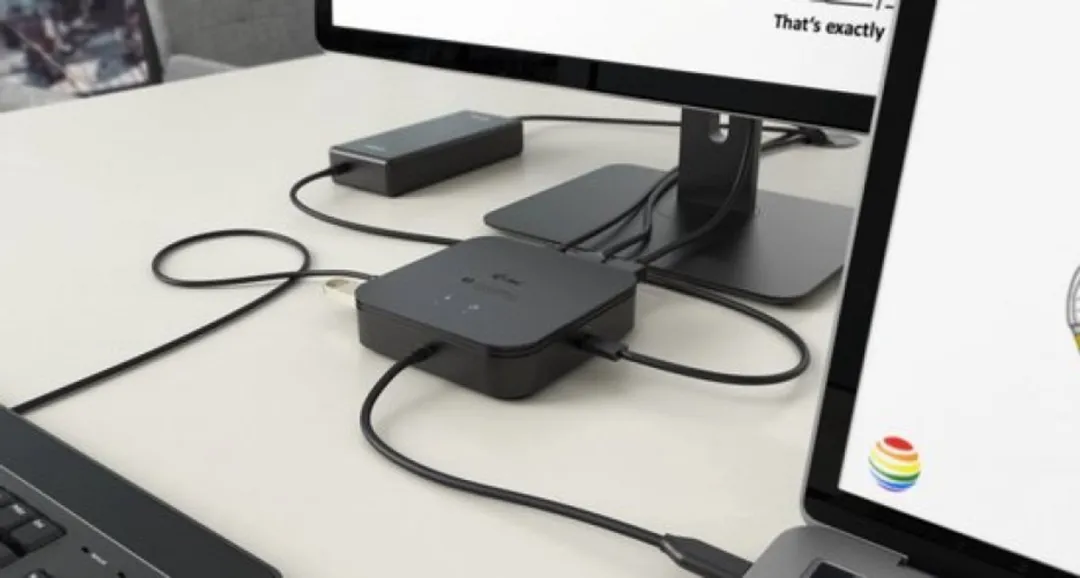I-tec USB Hub TB3TRAVELDOCKPD60W - 60W - Zwart - afbeelding 6 van 6