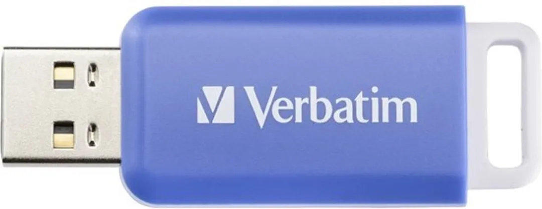 Verbatim V DataBar USB 2.0 64GB - Blauw - afbeelding 6 van 6