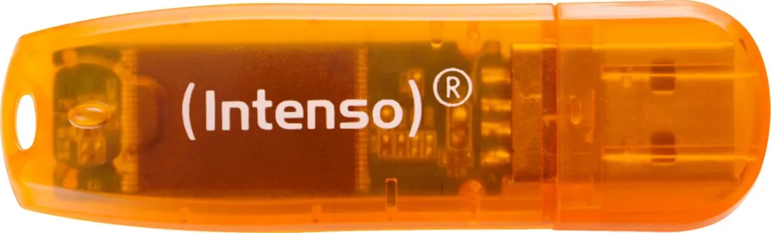 Intenso Rainbow Line 3502490 USB Stick - 64GB - Oranje - 3 Stuks