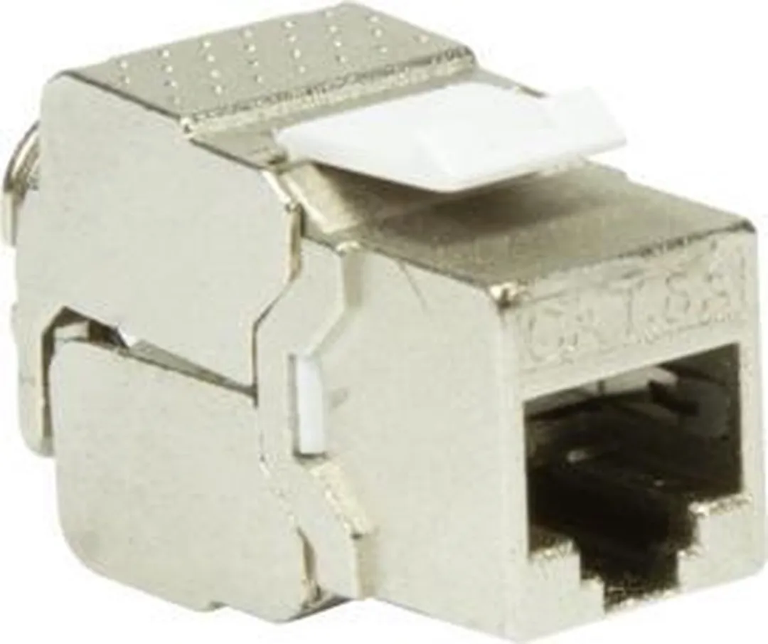 Logilink NK4001 RJ45 Cat6A Keystone Jack - Grijs
