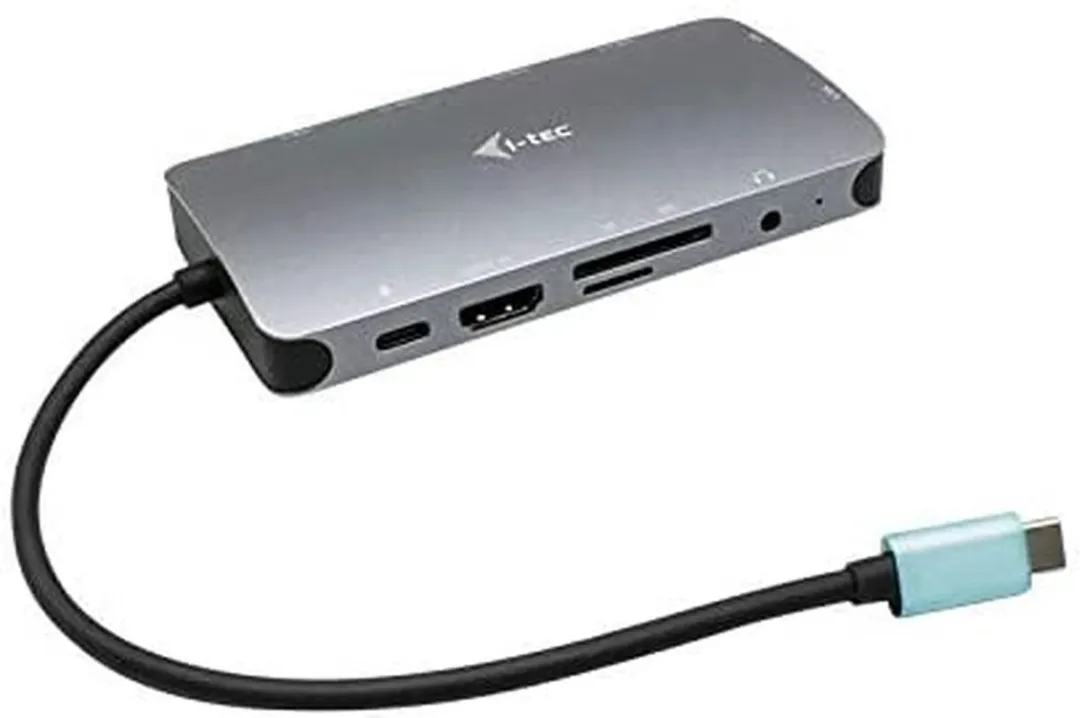 I-tec USB-C Metal Nano Dock C31NANOVGA112W - HDMI/VGA met LAN - 112W