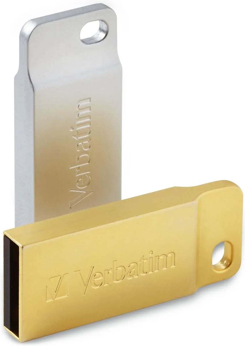 Verbatim Metal Executive 99106 USB Stick - 64GB - Goud