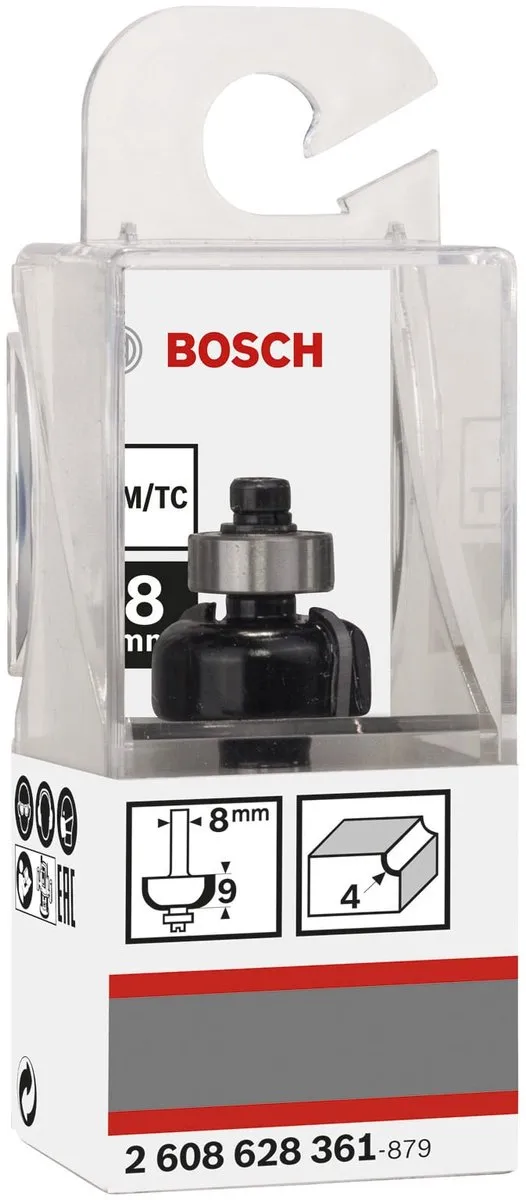 Bosch Profielfrees E 8mm R1 4mm D20,7mm