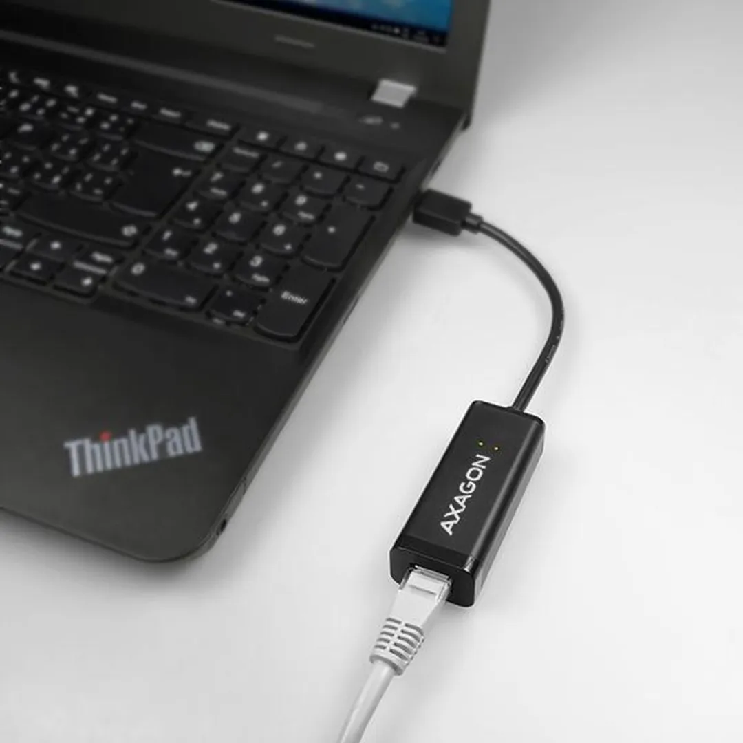 Axagon ADE-SR Type-A USB3.0 Gigabit Ethernet Adapter - Zwart