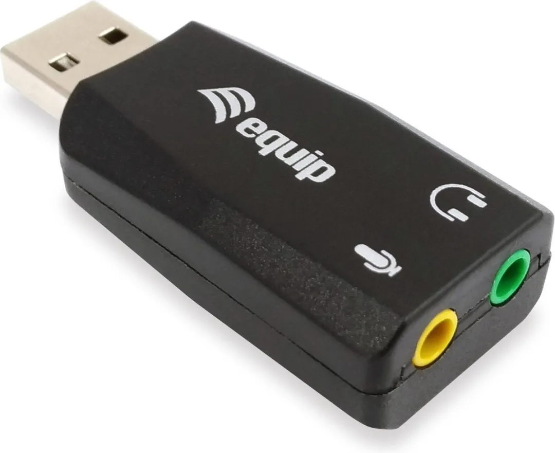 Equip 245320 Externe Geluidskaart - Zwart