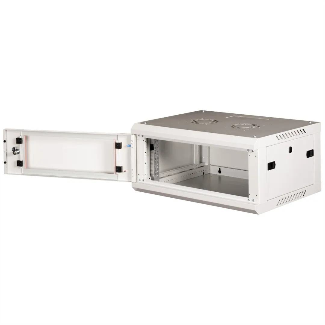 Roline 19-inch Wandbehuizing Basic Plus 4U - 600x450mm Grijs - afbeelding 6 van 6