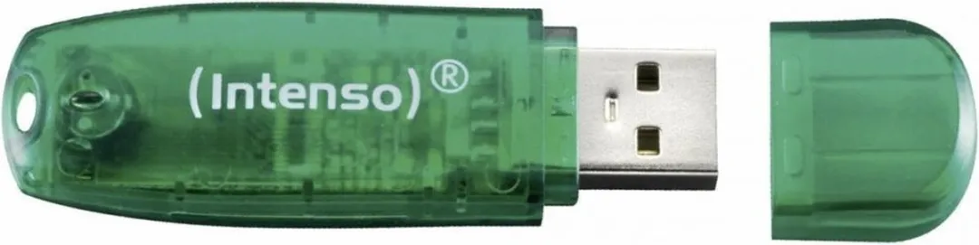 Intenso Rainbow Line 8GB USB-Stick - Groen