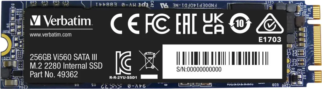 Verbatim Vi560 S3 49365 M.2 SATA SSD 2TB - afbeelding 6 van 6