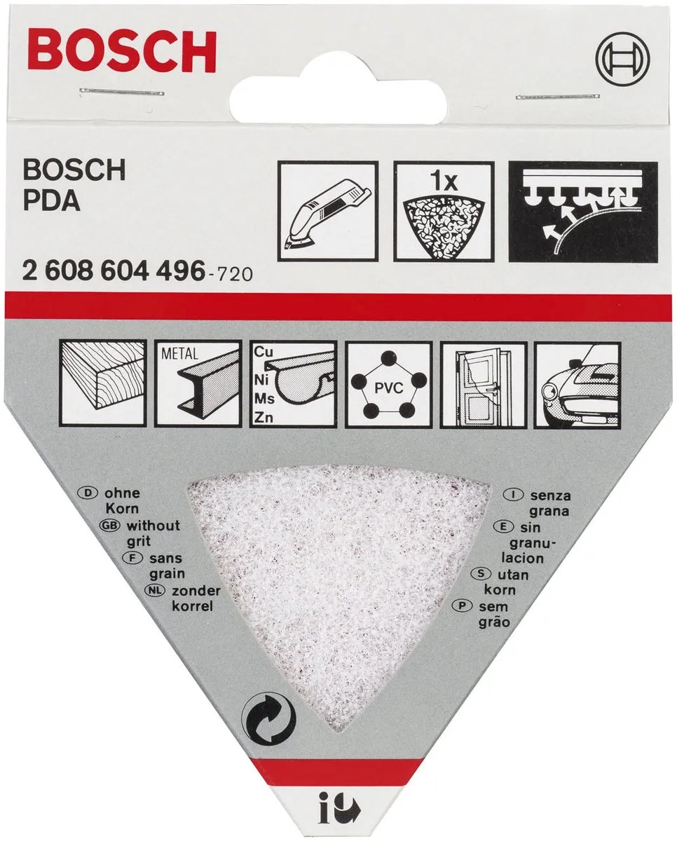 Bosch Reinigingsvlies 93mm