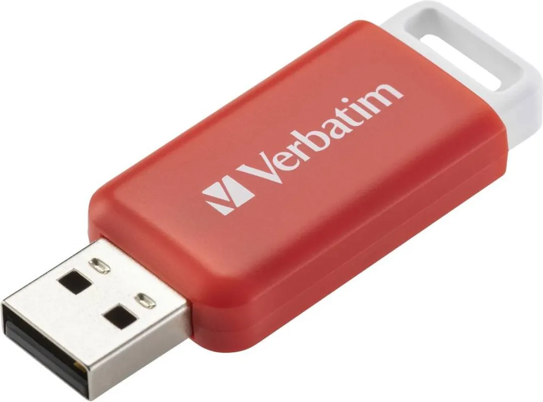 Verbatim V DataBar 49453 USB-stick 16GB - Rood