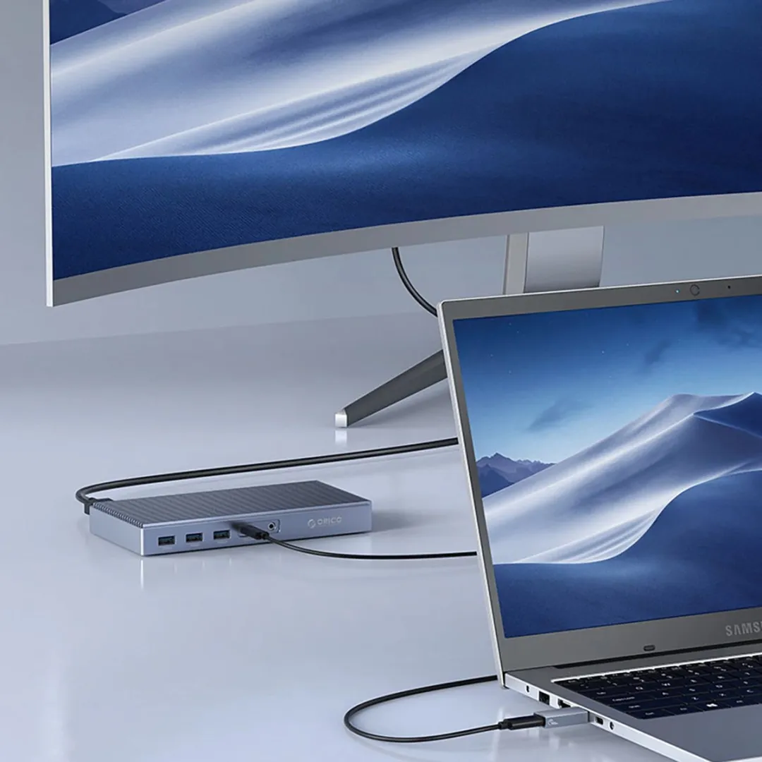 ORICO USB-C naar USB-A 3.1 Adapter - Transparant