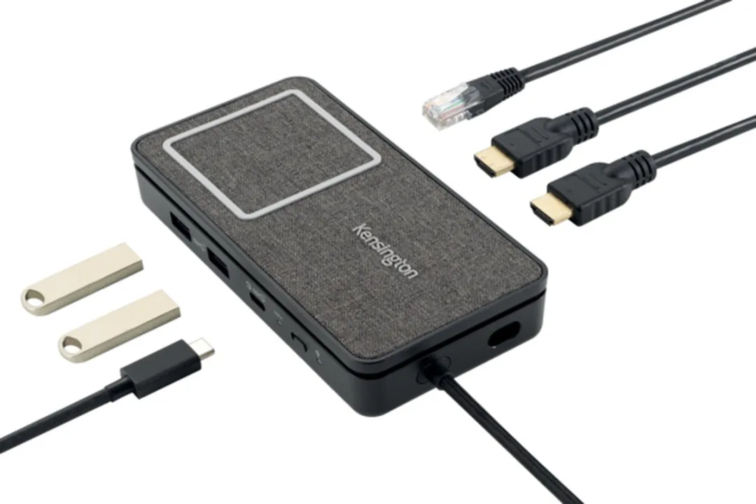 Kensington K32800WW USB-C Dual 4K Mobile Dock - 100W - Tweekleurig