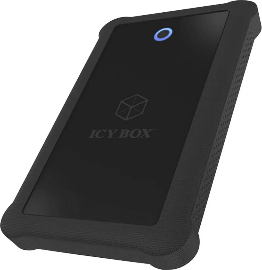 Icy Box IB-233U3-B 2,5" HDD Behuizing - USB 3.2 Gen 1 - Zwart