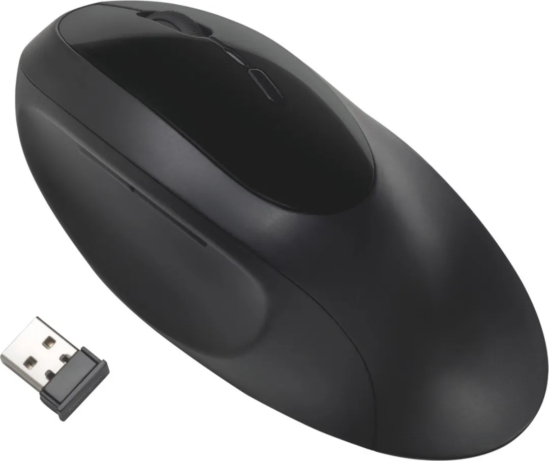 Kensington Pro Fit Ergo Draadloze Muis K75404EU - 3 DPI - Zwart
