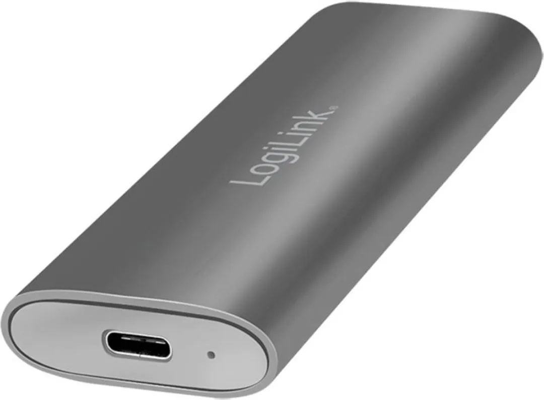 Logilink UA0389 M.2 SSD-behuizing - USB-C 3.2 Gen 2 - Aluminium