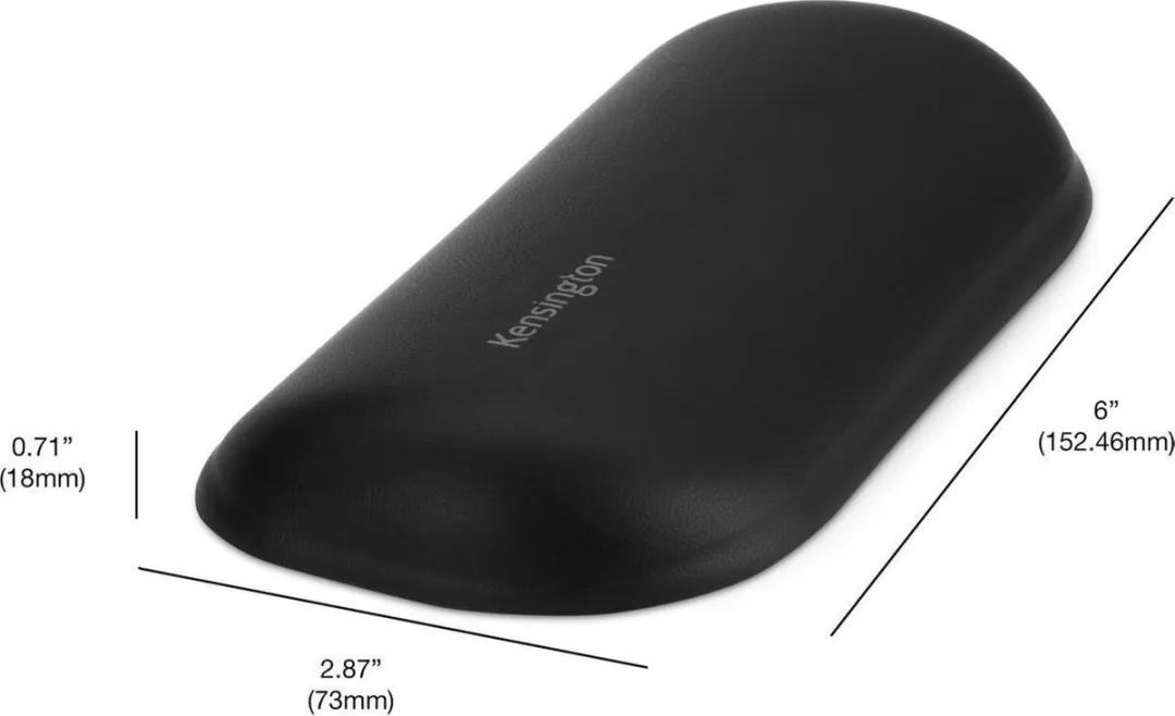 Kensington ErgoSoft Polssteun - Zwart