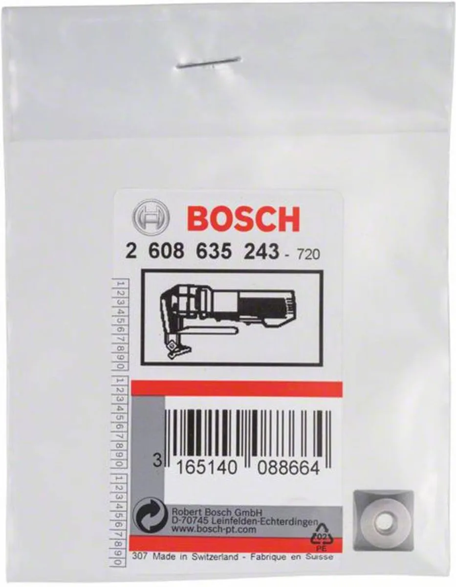 Bosch Voetplaat rond 1st 2608635243